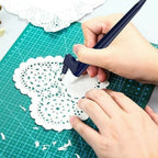 Präzisions-Schneidewerkzeug mit 360° rotierender Klinge -    Zorenza