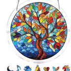 Sonnenfänger Acryl rund 18,8 cm – Farbspektrum-Design -    Zorenza