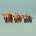 Origami-Bastelset zum Falten – 50 Tierfiguren aus Papier -    Zorenza