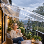 Schutzplane PVC transparent wetterfest -    Zorenza