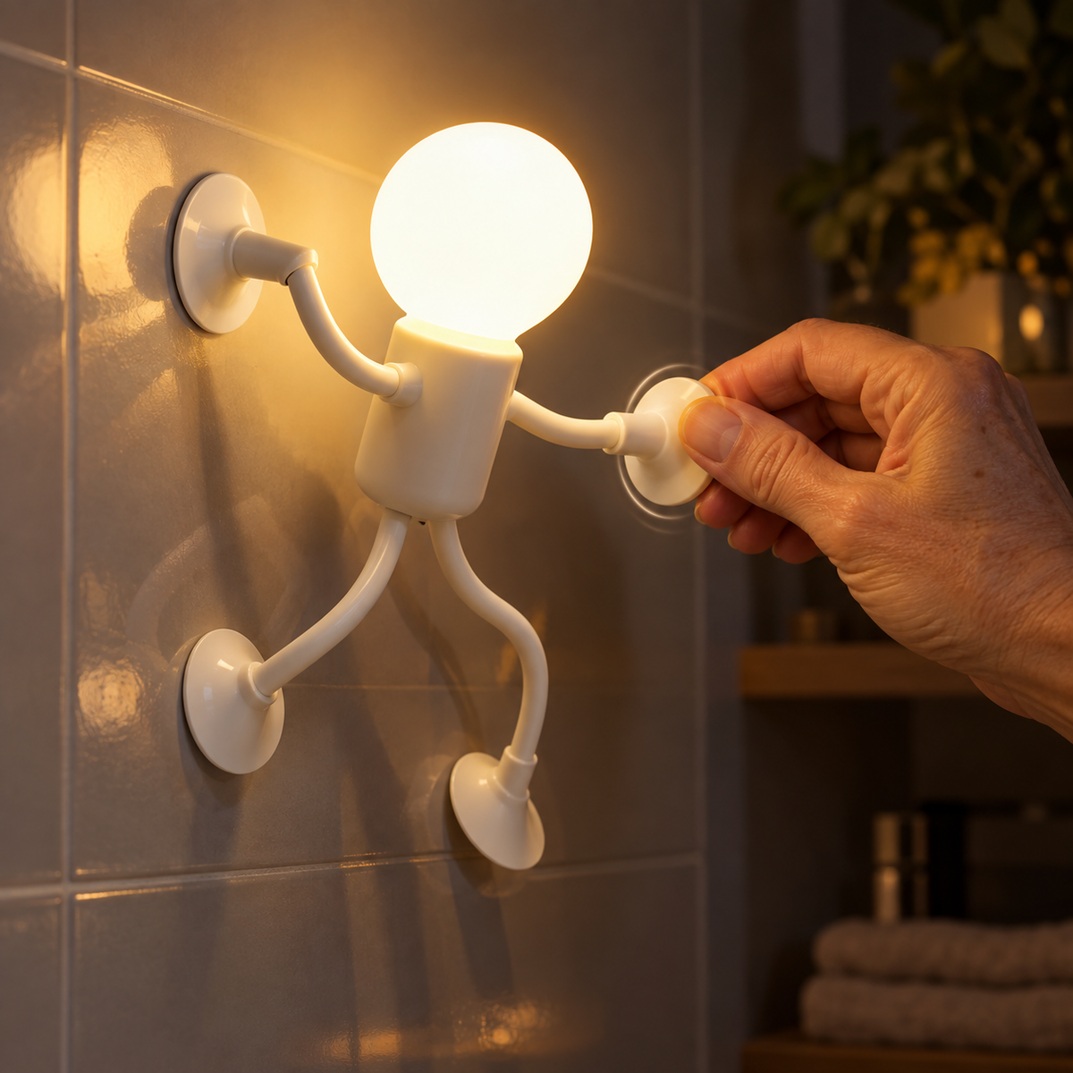 Roboter-Tischlampe mit LED-Licht -    Zorenza