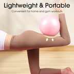 Pilates Ball mit Pumpe – Anti-Burst-PVC für Balance-Training -    Zorenza