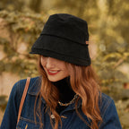 Bucket Hat mit feinen Nähten -    Zorenza
