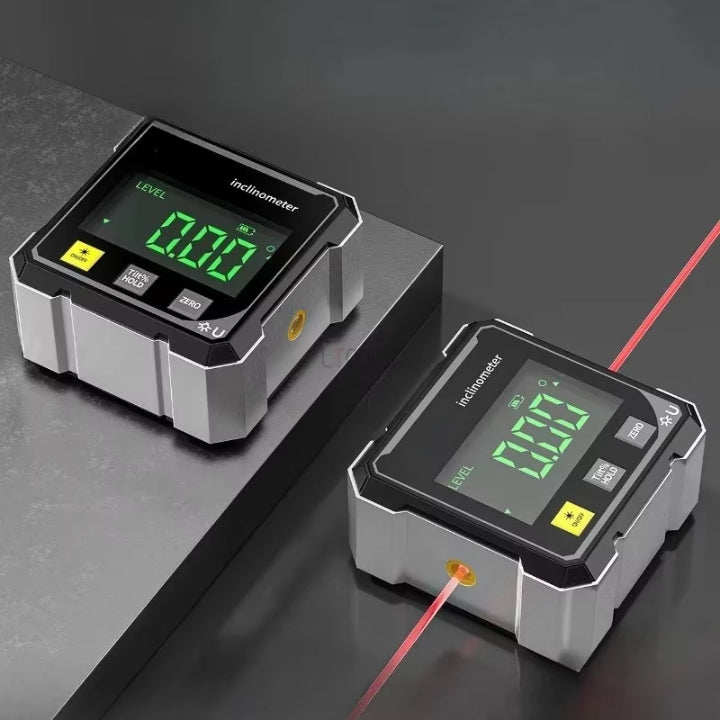 Digitaler Winkelmesser mit Laser und Magnetfuß -    Zorenza
