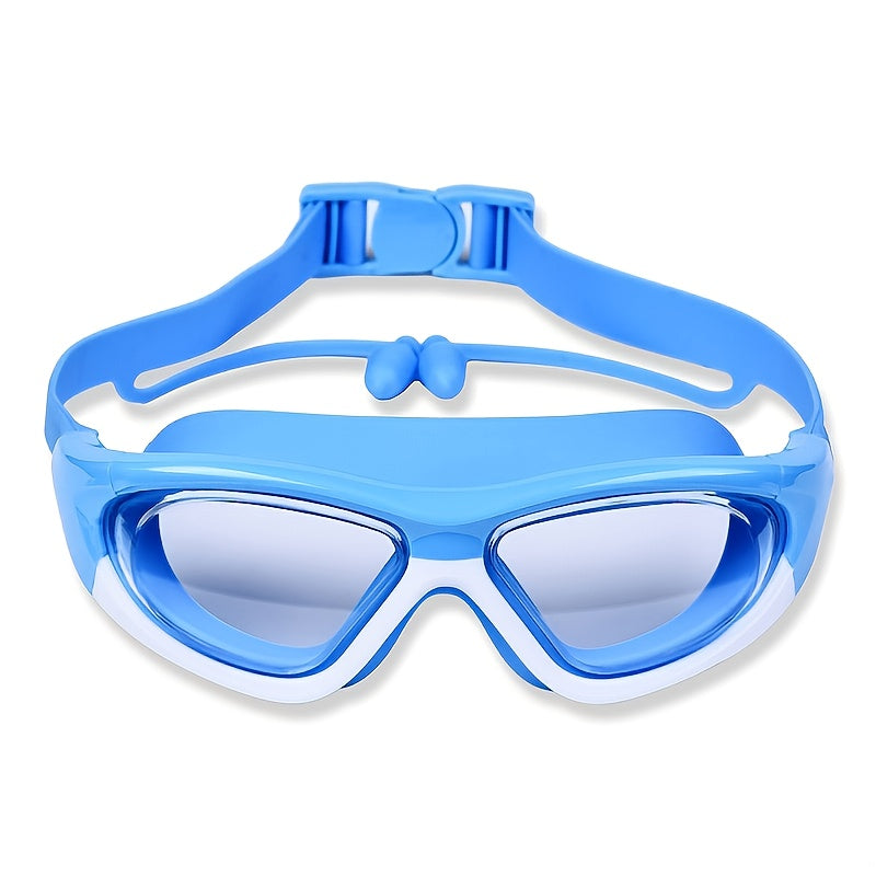 Kinder-Schwimmbrille mit großem Rahmen – Anti-Beschlag -    Zorenza