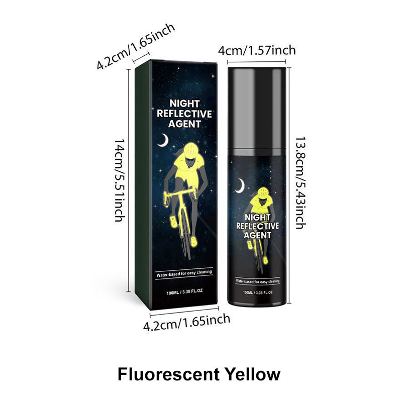 Reflektierspray 100ml für Sichtbarkeit bei Nacht -    Zorenza
