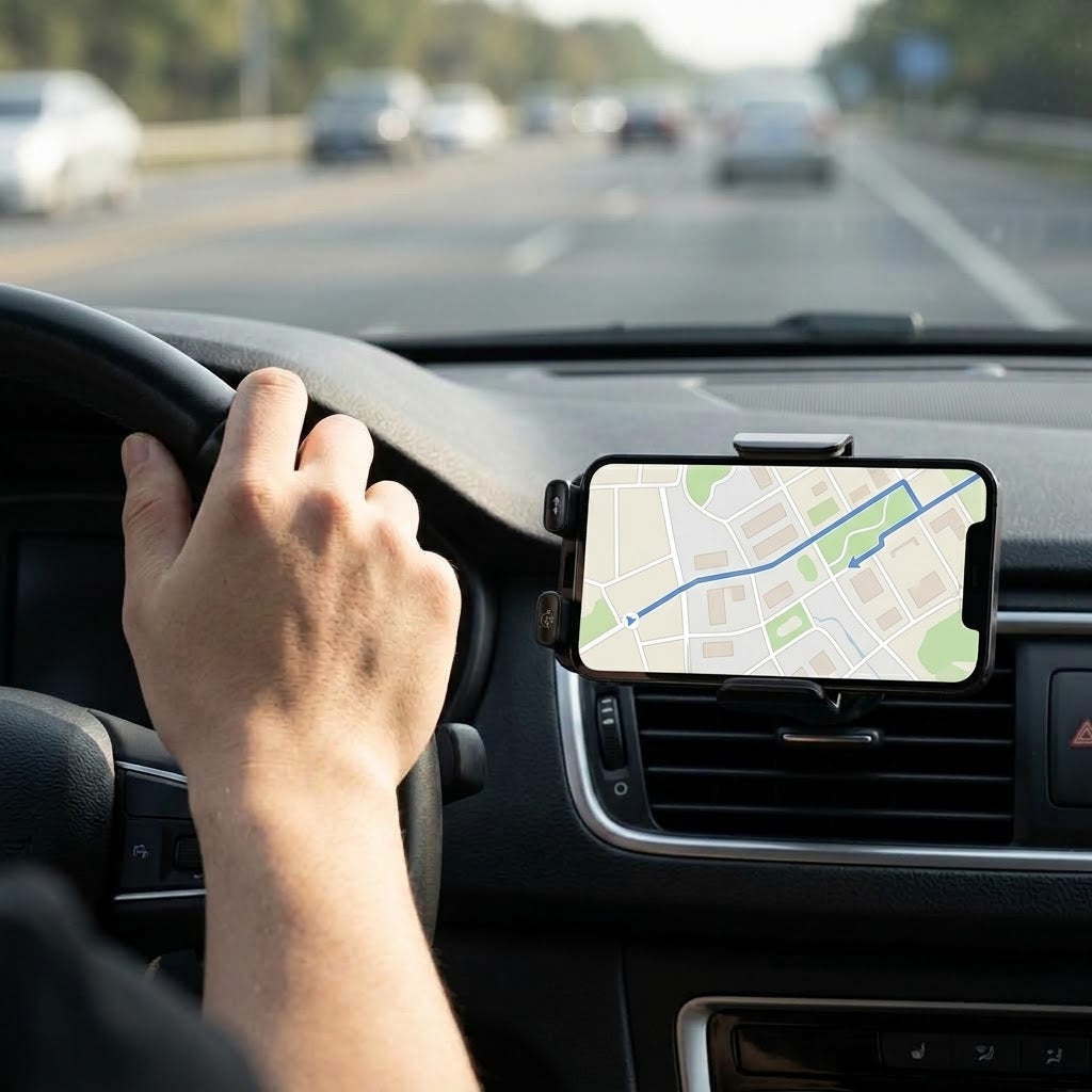 Auto-Handyhalterung mit kabellosem Laden 15 W und automatischer Klemme -    Zorenza