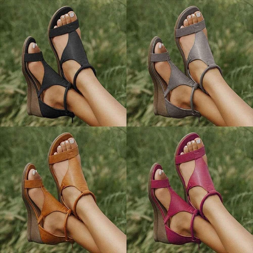 Keilsandalen mit Riemchen und Fußbett -    Zorenza