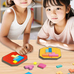 Puzzle-Bauspiel mit 108 Bausteinen und 20 Aufgaben -    Zorenza
