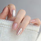 Nagelpulver Chrom Silber – Verwandelt jeden Lack in glänzendes Spiegelfinish -    Zorenza