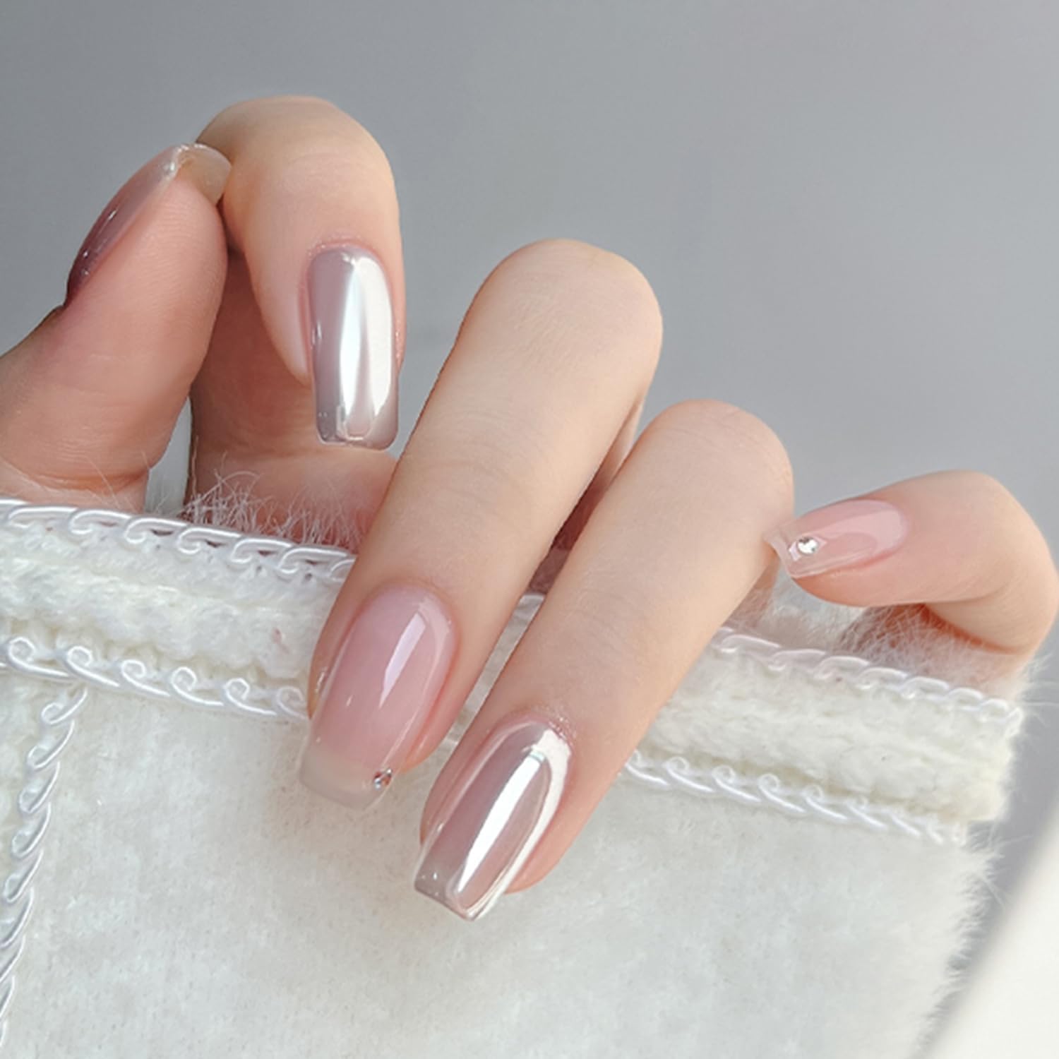 Nagelpulver Chrom Silber – Verwandelt jeden Lack in glänzendes Spiegelfinish -    Zorenza