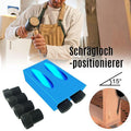 Schrägbohrer-Positionierer für Holzarbeiten – 15° Winkel -    Zorenza