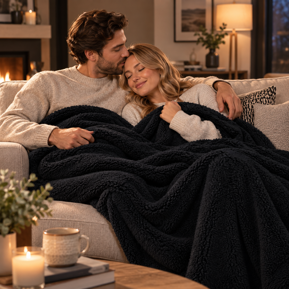 Kuscheldecke Fleece wasserdicht – weich und pflegeleicht -    Zorenza