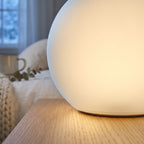 LED-Kugellampe mit Akku und Fernbedienung, 3 Lichtfarben, 15/20 cm -    Zorenza