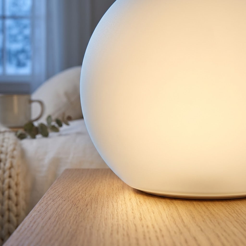LED-Kugellampe mit Akku und Fernbedienung, 3 Lichtfarben, 15/20 cm -    Zorenza