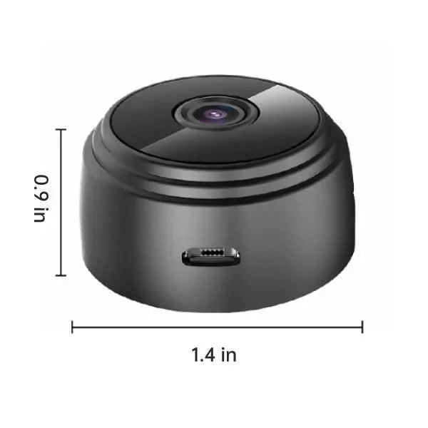 Überwachungskamera Mini – Drahtlos mit Magnet und 360° Drehung -    Zorenza