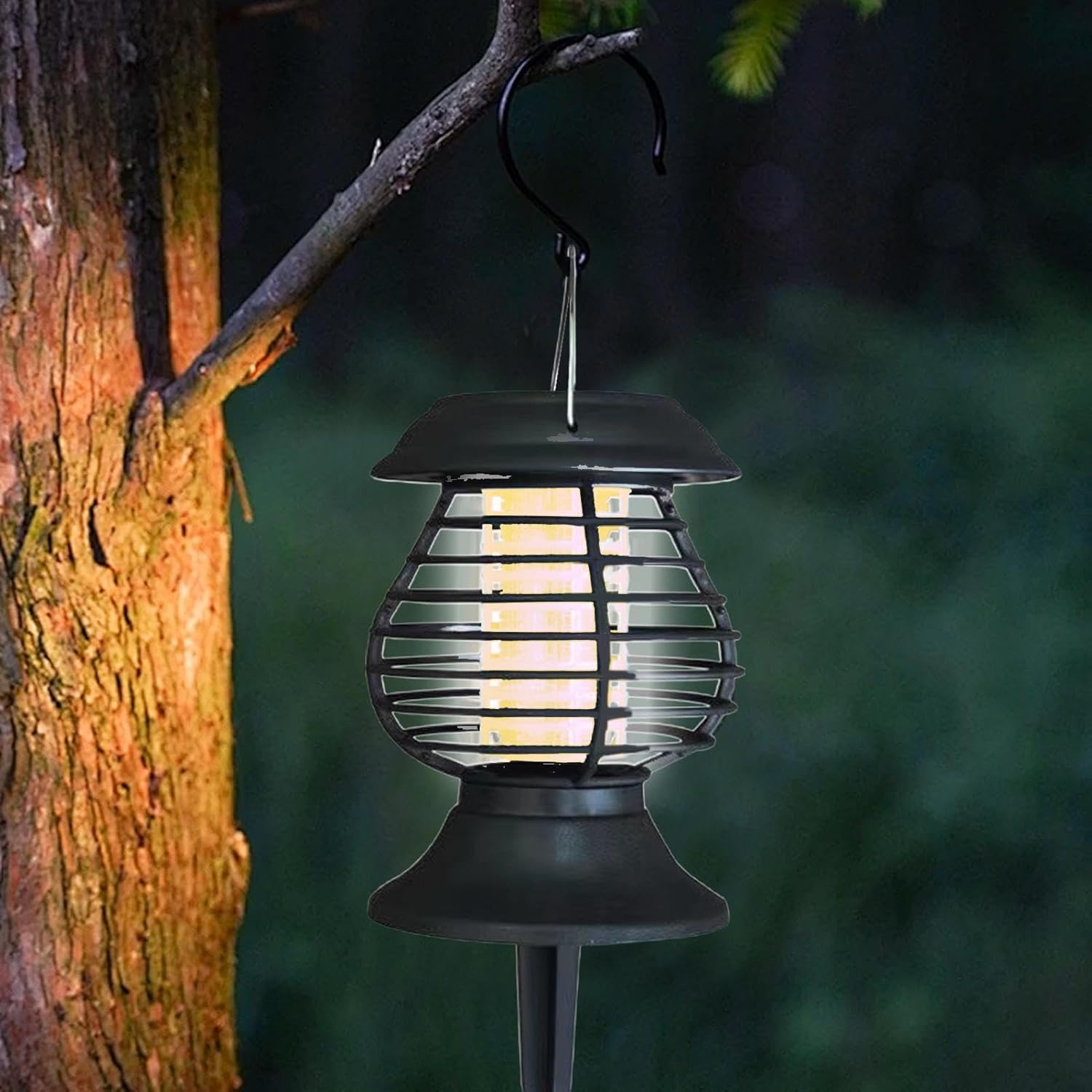 Solar Insektenlampe mit UV-Licht gegen Mücken -    Zorenza