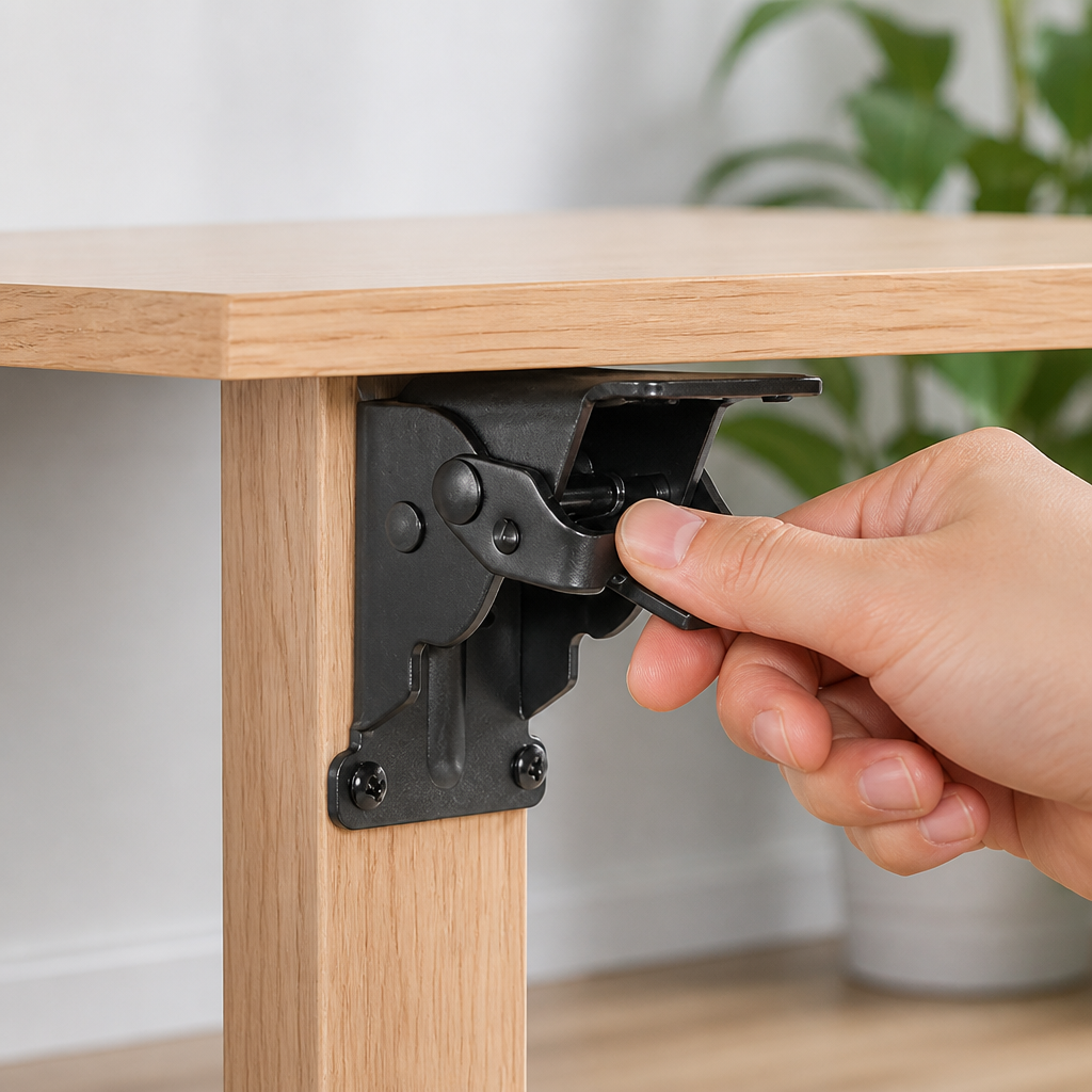 Klappbeschlag Stahl belastbar bis 227 kg -    Zorenza