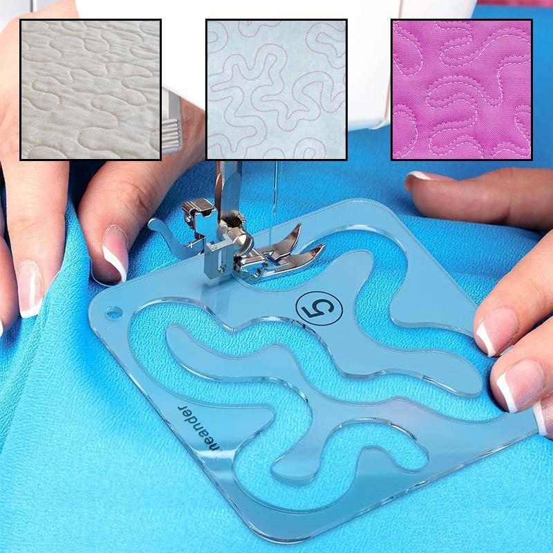 Quilt-Schablone Acryl für Nähmaschinen -    Zorenza