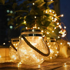 Solar-Gartenlaterne mit Crackle-Glas – Dämmerungssensor -    Zorenza