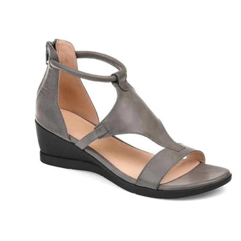 Keilsandalen mit Riemchen und Fußbett -    Zorenza