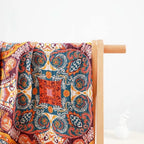 Baumwoll-Handtuch mit Boho-Muster – Vintage-Design -    Zorenza
