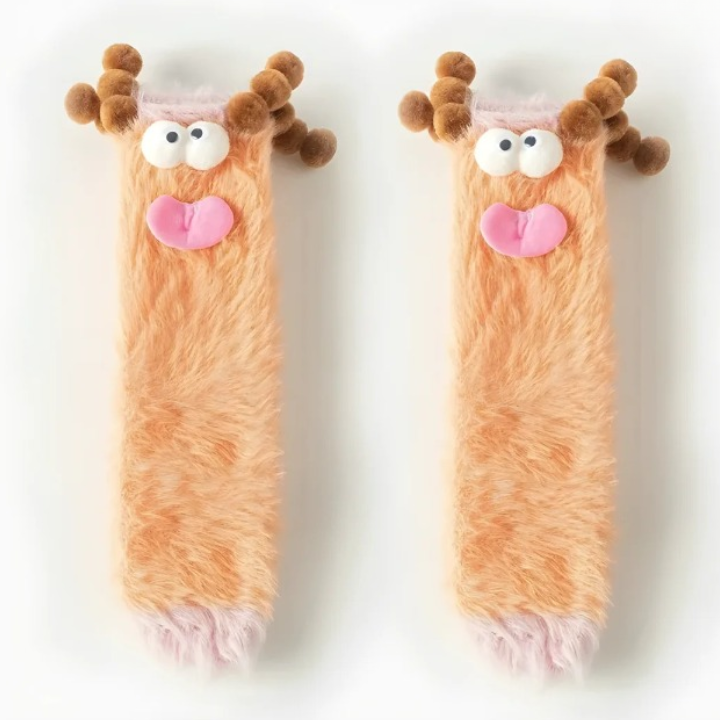 3D-Motivsocken Fleece – Kuschelig Warm für Zuhause -    Zorenza