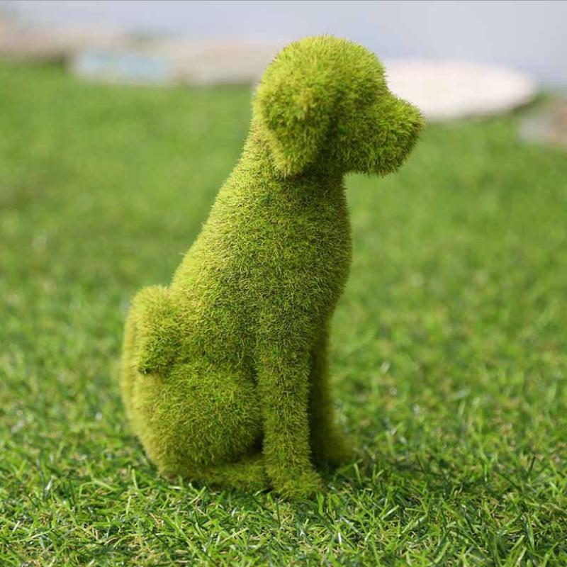 Moosfigur Tierdekoration mit verschiedenen Tiermotiven -    Zorenza
