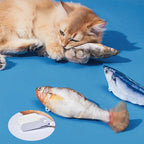 Katzenspielzeug Fisch interaktiv mit Bewegungssensor -    Zorenza