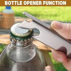 Campingbesteck 4-in-1 klappbar aus Edelstahl -    Zorenza