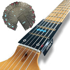 Gitarren-Akkordkarten-Set mit Lernhilfe Zorenza