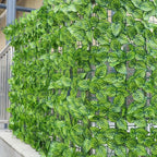 Künstliche Hecke – Sichtschutz für Balkon, Garten und Terrasse -    Zorenza