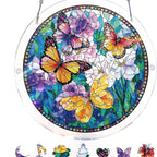 Sonnenfänger Acryl rund 18,8 cm – Farbspektrum-Design -    Zorenza