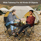 Klappbares Camping-Möbelset mit Oxford-Stoff und Metallrahmen -    Zorenza