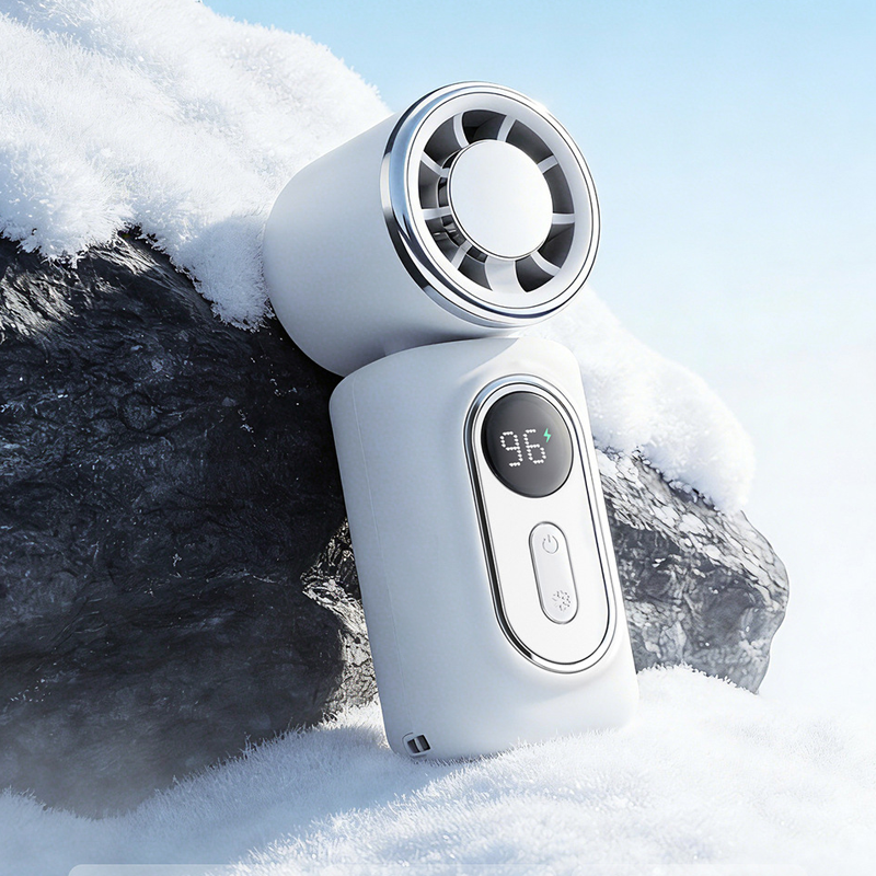 Clip-Ventilator tragbar mit LED-Display -    Zorenza