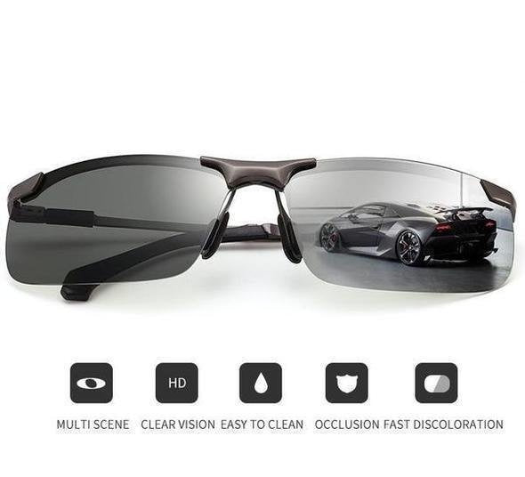 Photochrome Sportbrille mit automatischer Lichttönung -    Zorenza