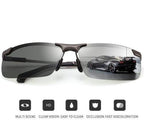 Photochromatische Sonnenbrille – Automatische Tönung -    Zorenza