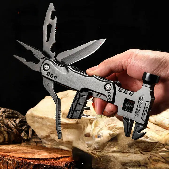 Lucifers Hammer 新品 ブラックメタル 7-in-1 Multi-Function Hammer – Compact Everyday Tool | Portable