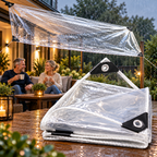 Schutzplane PVC transparent wetterfest -    Zorenza
