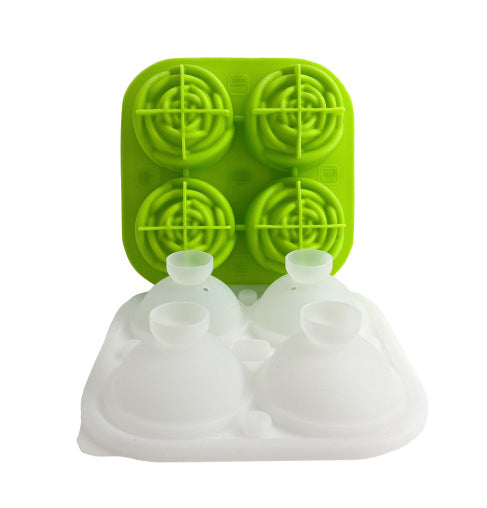 Eiswürfelform Rosen Silikon – 3D Eiswürfel für Cocktails -    Zorenza