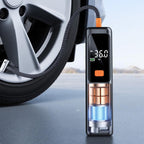 Akku-Kompressor mit LCD-Display für Auto, Fahrrad und Motorrad -    Zorenza