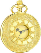 Klassische Herren-Taschenuhr mit römischen Ziffern Zorenza