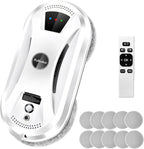 Fensterputzroboter 2800 Pa mit Notstrom-Akku, Sicherheitsseil und Fernbedienung -    Zorenza