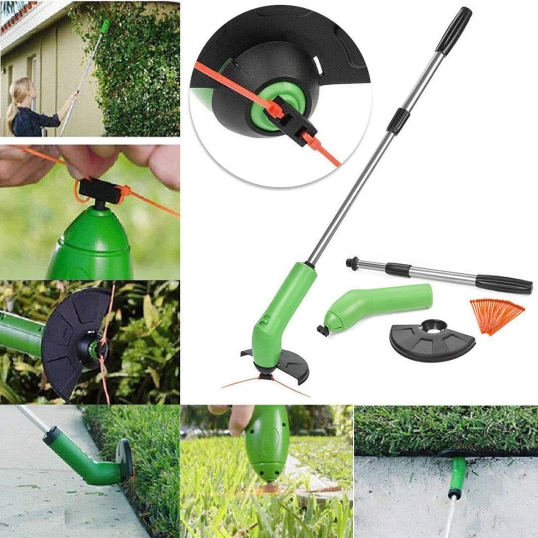 Kabelloser Mini-Rasentrimmer – federleicht und präzise für Kanten, Beete und enge Ecken -    Zorenza