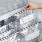 Aluminium-Frischhaltebeutel mit Zip-Verschluss – Bis zu 200-mal wiederverwendbar - 20er-Set -    Zorenza