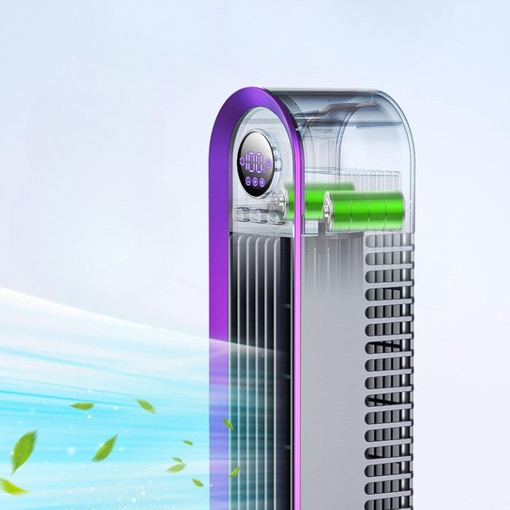Turmventilator Leise Oszillierend – Luftkühlung für Wohnzimmer -    Zorenza