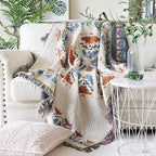 Sofawurf gestrickt mit Motiv – Anti-Pilling -    Zorenza