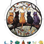 Sonnenfänger Acryl rund 18,8 cm – Farbspektrum-Design -    Zorenza
