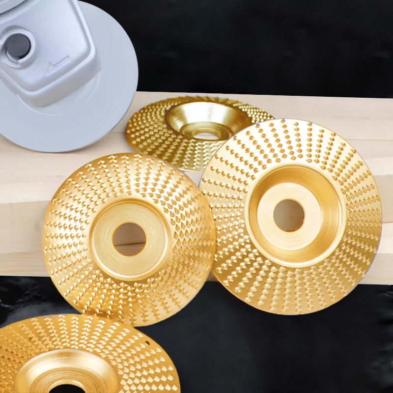 Schleifscheiben-Set Hartmetall 4-teilig für Holzbearbeitung -    Zorenza