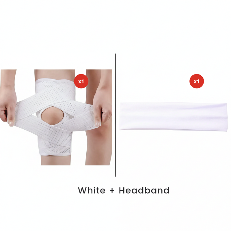 Kniebandage mit offenem Patella-Design -    Zorenza